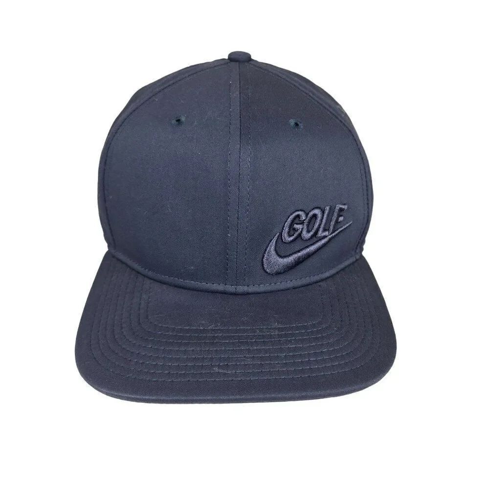 Nike Pro Golf Hat Dri-Fit Adjustable Strap Navy Blue Unisex One Size